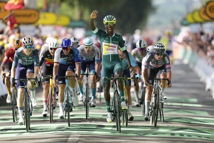 Tour de France: Biniam Girmay, des routes vaudoises au maillot vert de la Grande Boucle