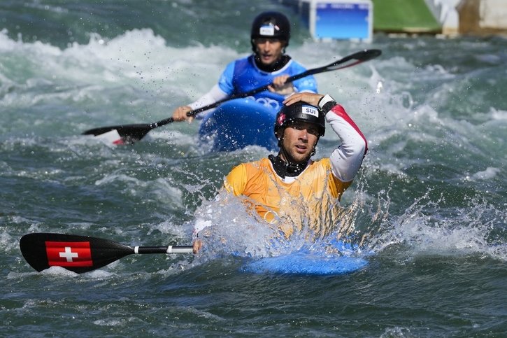 Kayak cross: Martin Dougoud cinquième des premiers «jeux Intervilles» aux JO