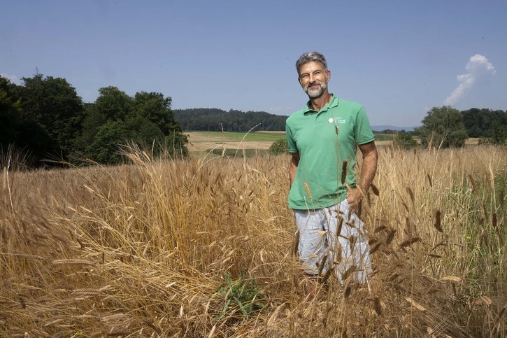 Cugy: Pour Guido Flammer, la clé du bonheur passe par l'agriculture biologique