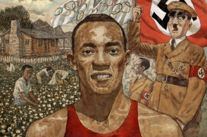 Bande dessinée: Jesse Owens, l'itinéraire d'un héros olympique