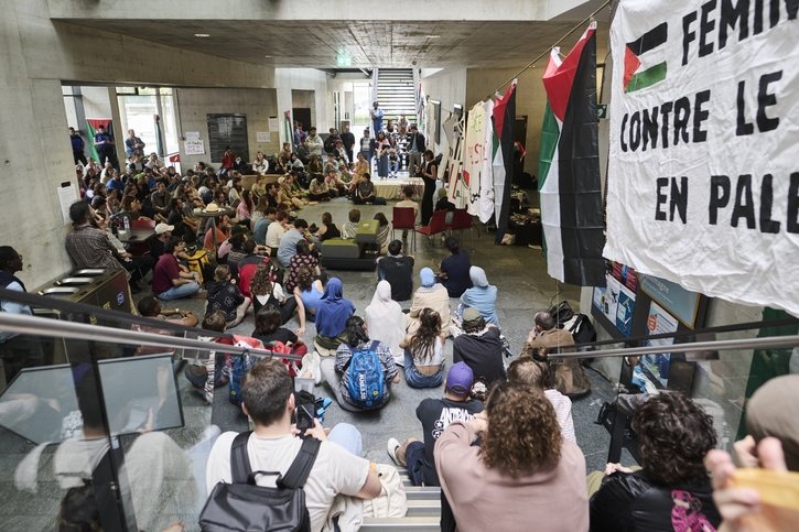 Collectif propalestinien: L'occupation coûtera entre 100 000 et 200 000 francs à l'université