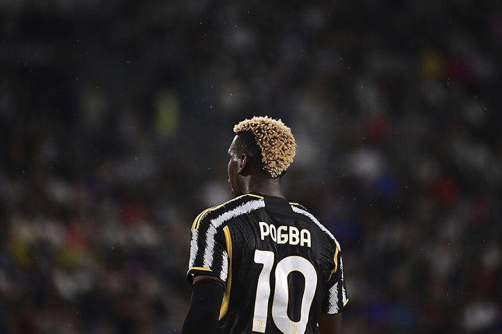 Quel avenir pour Pogba après sa suspension? © KEYSTONE/AP LaPresse/MARCO ALPOZZI