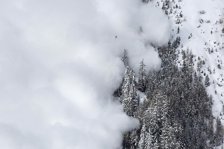 L'avalanche s'est produite au Pigne d'Arolla, qui culmine à 3781 mètres (image symbolique). © Keystone- photo prétexte