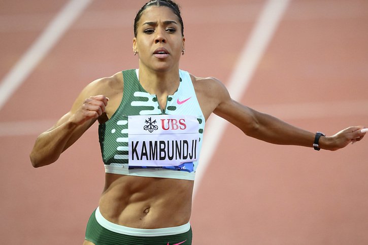 Mujinga Kambundji sera une nouvelle fois présente à Lausanne pour courir le 100 mètres (archives). © KEYSTONE/LAURENT GILLIERON
