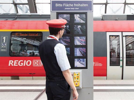 Deutsche Bahn s'était entendu avec ses homologues autrichienne (ÖBB) et belge (SNCB) pour se répartir la clientèle dans des services transfrontières de fret sur certains corridors ferroviaires européens (archives). © KEYSTONE/EPA/HAYOUNG JEON