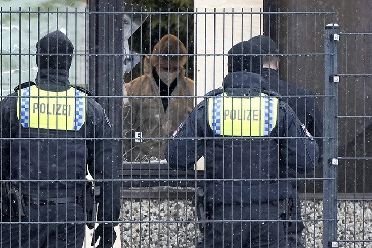 Les faits se sont déroulés pendant un service de prières organisé par la communauté dans son centre de Hambourg (archives). © KEYSTONE/AP/Markus Schreiber