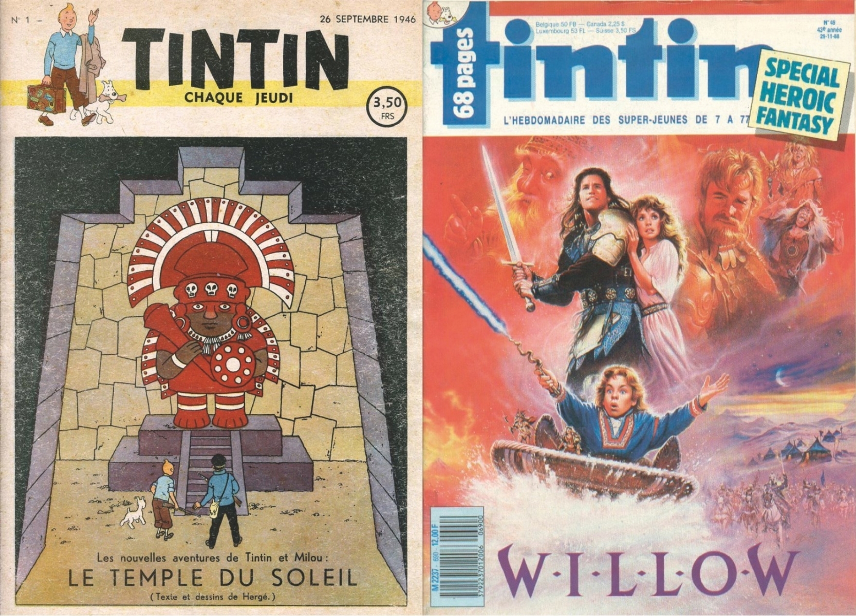 Journal Tintin : Spécial 77 ans (0), bd chez Le Lombard de Collectif