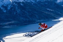 Ski alpin: Noémie Kolly recalée à Saint-Moritz