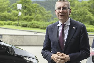 Bürgenstock: le président letton se dit "positivement surpris"