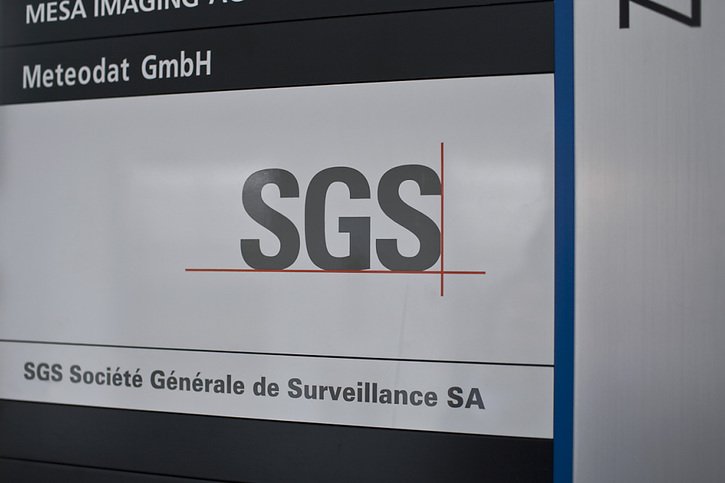 SGS a enregistré une croissance organique de 8,0% au premier semestre. (archive) © KEYSTONE/GAETAN BALLY