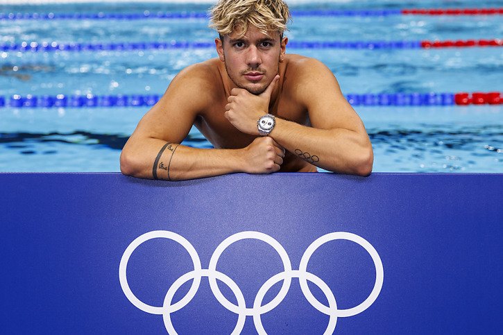 Noè Ponti est fin prêt pour son entrée en lice aux JO de Paris. © KEYSTONE/PATRICK B. KRAEMER