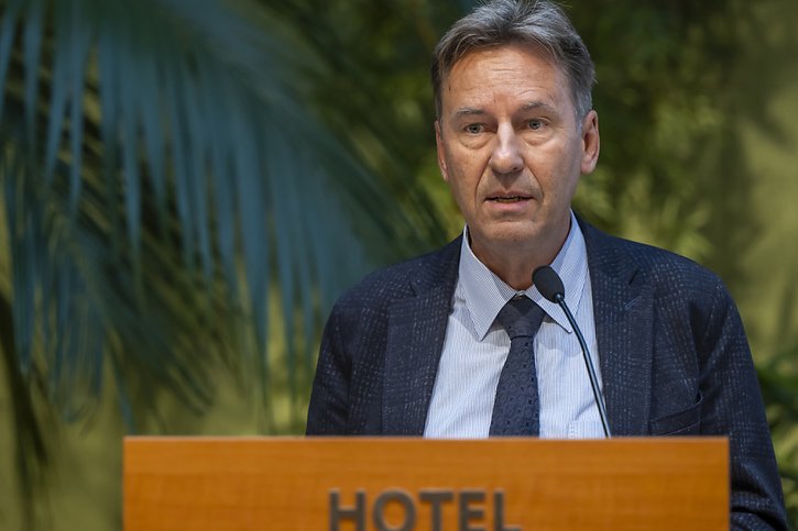 Alain Ribaux ne va pas briguer de nouveau mandat au Conseil d'Etat neuchâtelois (archives). © KEYSTONE/MARTIAL TREZZINI