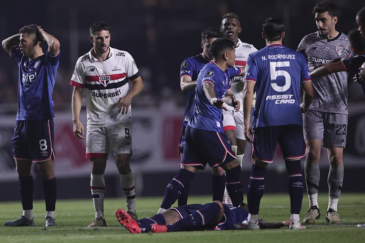 Juan Izquierdo est décédé cinq jours après s'être effondré en plein match © KEYSTONE/AP/Ettore Chiereguini