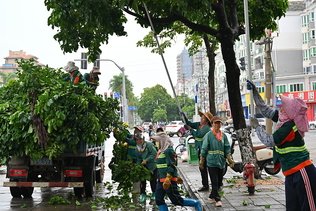 Le typhon Yagi fait au moins deux morts et 92 blessés en Chine